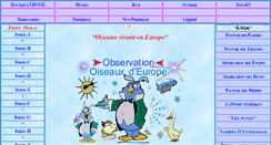 Desktop Screenshot of oiseaux-europe.com